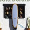 7'4 Mini Walks On Water #8900 -Almond Surfboards Shop 2E1A8545