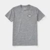Sueded Cotton Decades Tee | Heather Grey -Almond Surfboards Shop 3 8 22AlmondR Series12298