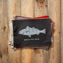 White Sea Bass Flag 8 White Sea Bass Flag -Almond Surfboards Shop 345A3175