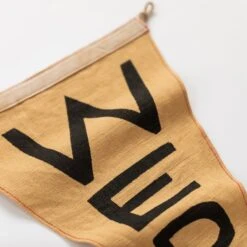 Slightly Choppy <br> Wedge Flag -Almond Surfboards Shop 7Z4A0480