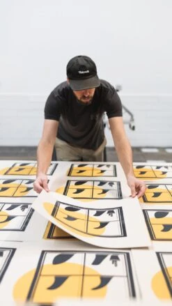 Findow | 18x18" Print -Almond Surfboards Shop 7Z4A0608