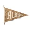 Slightly Choppy <br> Aloha Flag - Tan -Almond Surfboards Shop 7Z4A1640