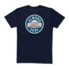 Almond Badge Tee | Navy -Almond Surfboards Shop AlmondTees5.2.25 0017
