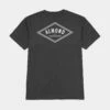The Decades Tee | Coal 1 The Decades Tee | Coal -Almond Surfboards Shop DECADE TEE BACK MOCK