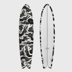 Almond X KBut | Mega Beach Chicken -Almond Surfboards Shop MTO beach chicken black