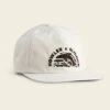 Howler X Almond Surfboards Strapback 1 Howler X Almond Surfboards Strapback -Almond Surfboards Shop S23 Hats Strapback Almond White Front