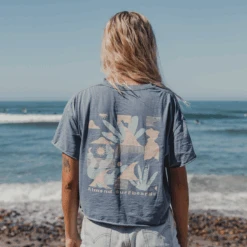 Bright Days Ahead Tee | Faded Blue -Almond Surfboards Shop ScreenShot2022 09 06at4.25.13PM