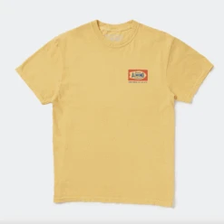 Seaview Tee | Mellow Yellow -Almond Surfboards Shop ScreenShot2024 02 15at12.21.59PM