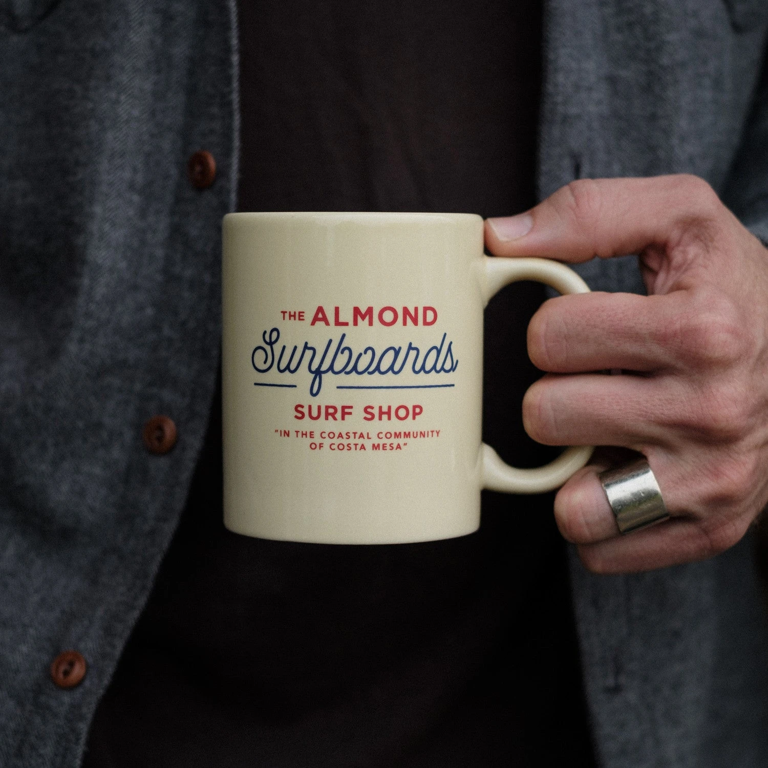 Surf Shop Mug | Almond 5 Surf Shop Mug | Almond - Image 3