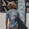 Bright Days Ahead Tee | Faded Blue -Almond Surfboards Shop bright days bw