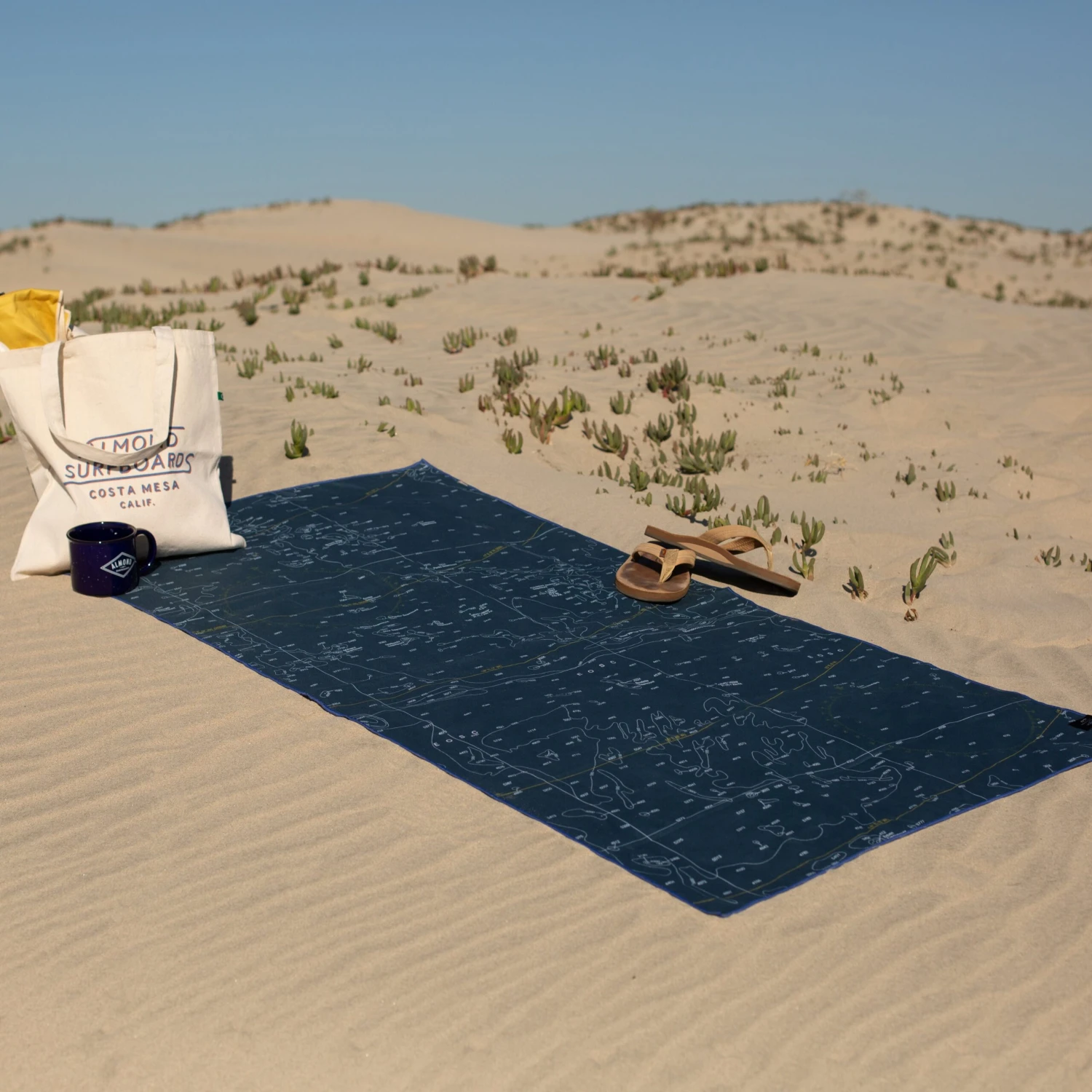 Almond X Slowtide Quick-Dry Towel | Chart 4 Almond X Slowtide Quick-Dry Towel | Chart - Image 2