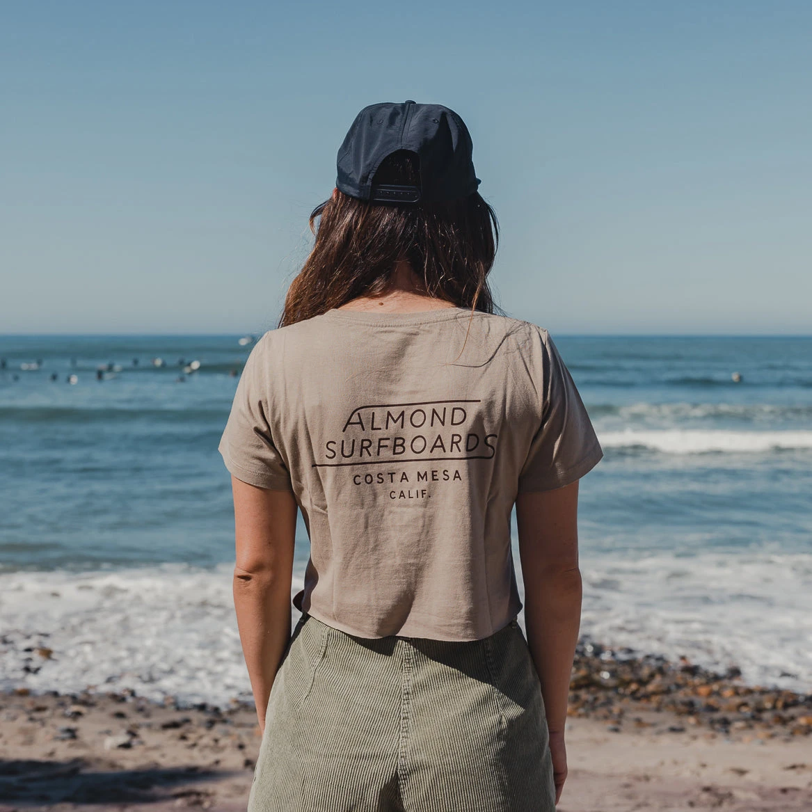 Women's Costa Mesa Tee | Oatmeal 4 Women's Costa Mesa Tee | Oatmeal - Image 2