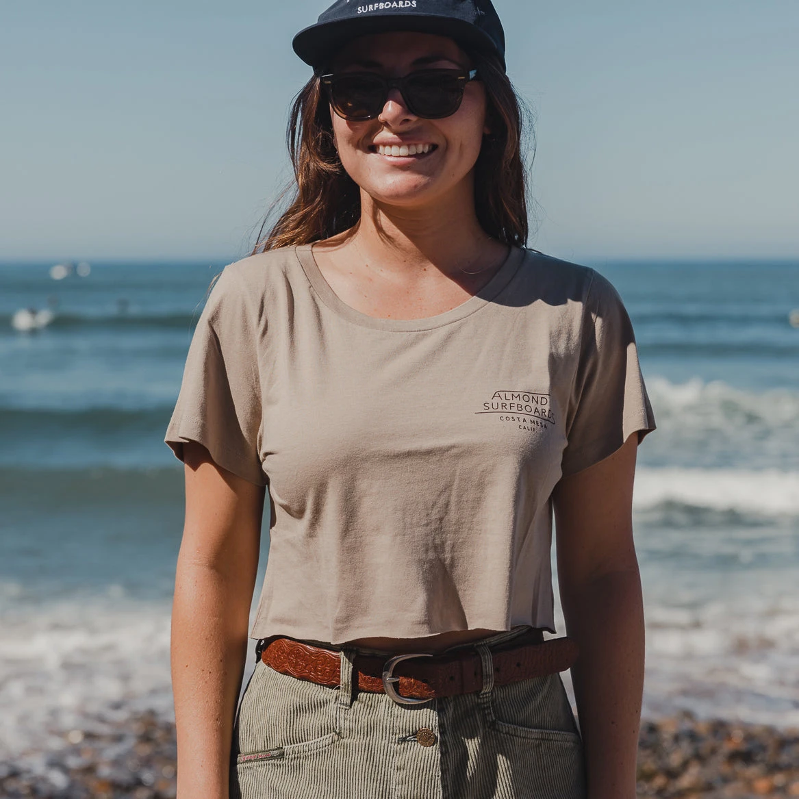 Women's Costa Mesa Tee | Oatmeal 3 Women's Costa Mesa Tee | Oatmeal