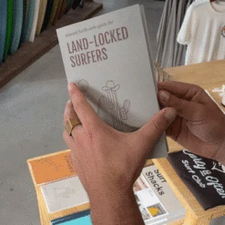 Almond's Guide For Land-Locked Surfers (Paperback) 9 Almond's Guide For Land-Locked Surfers (Paperback) -Almond Surfboards Shop land locked book