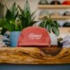 Service Cord Hat | Jam -Almond Surfboards Shop red shop hat